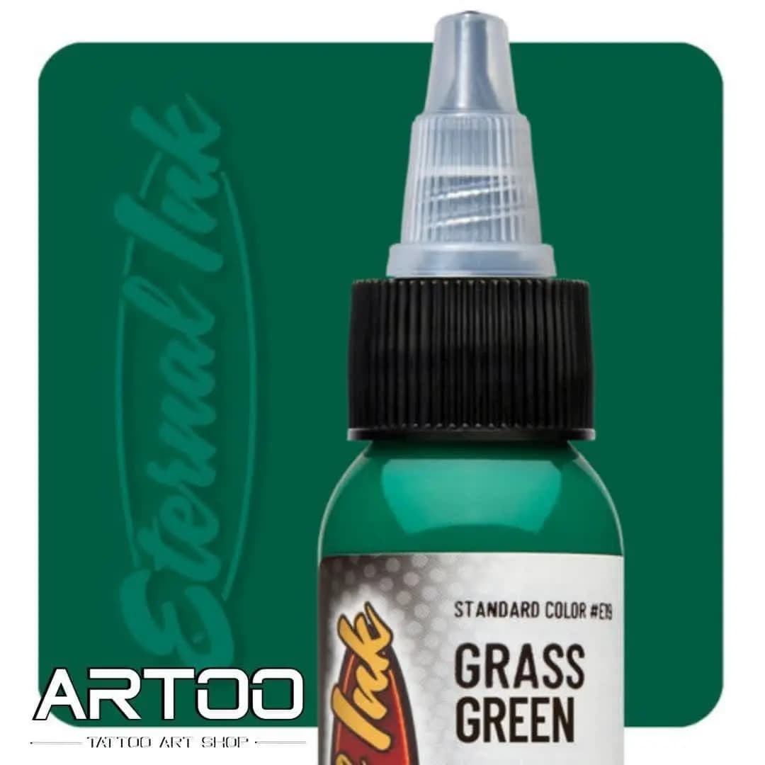 رنگ تتو گراس گرین | GRASS GREEN اترنال