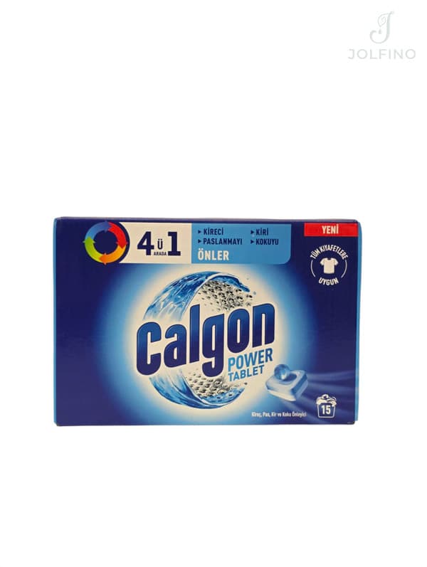 قرص جرم‌گیر ماشین لباسشویی کالگون (Calgon) مدل Power Tablet