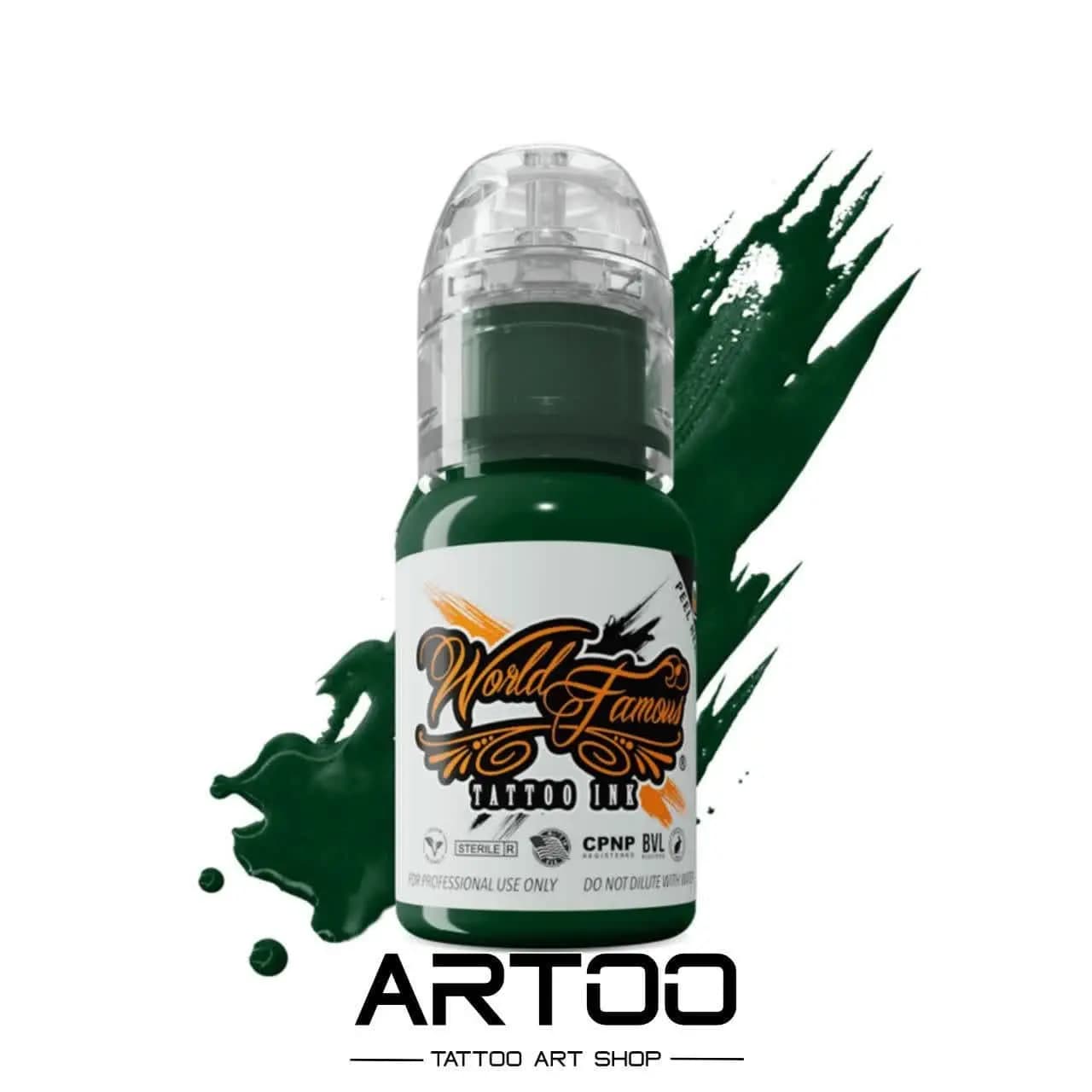 رنگ تتو وردفیمس وگاس گرین VEGAS GREEN