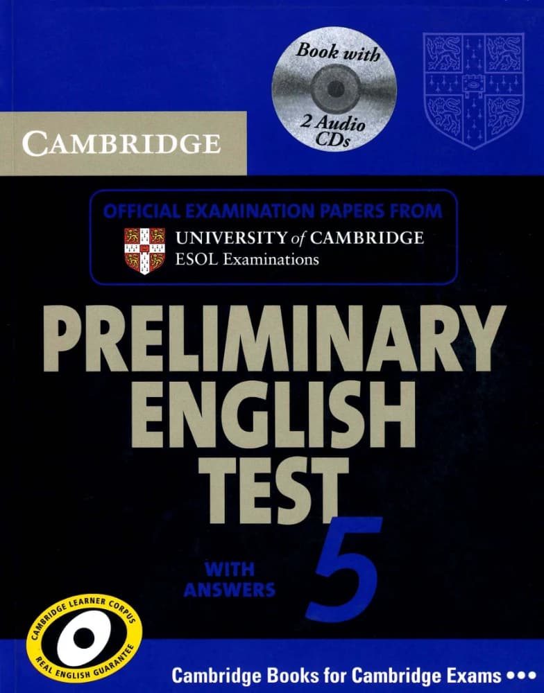 Cambridge Preliminary English Test 5 with Answers (PET 5) | آزمون مقدماتی زبان انگلیسی ۵ با پاسخنامه