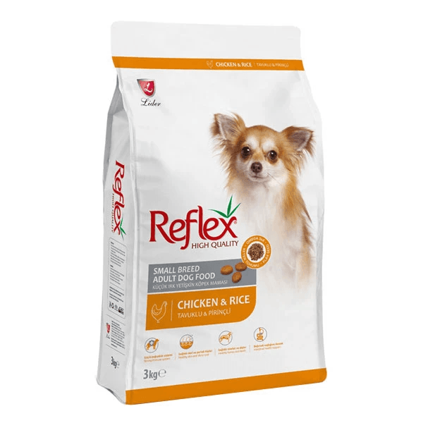 غذای خشک سگ نژاد کوچک رفلکس با طعم مرغ Reflex Small Breed Adult Chicken – فله ای