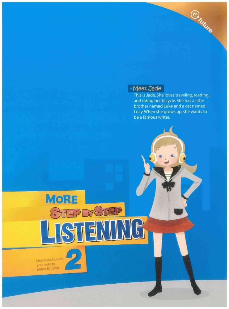 کتاب More Step by Step Listening 2 Student’s Book (لیسنینگ گام‌به‌گام بیشتر ۲) | کتاب دانش‌آموز | آموزش مهارت شنیداری انگلیسی | PDF