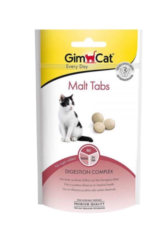 قرص مالت(آنتی هیربال)جیم کت – GimCat AntiHairball Tabs