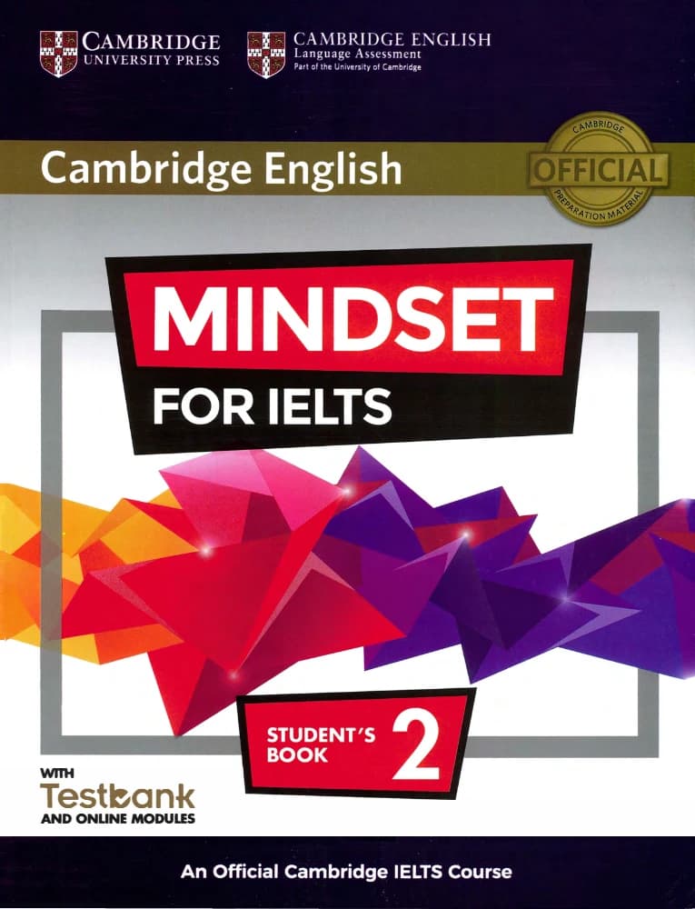 کتاب Mindset for IELTS Level 2 Student’s Book (مایندست آیلتس سطح ۲، کتاب دانش‌آموز) نسخه انگلیسی PDF