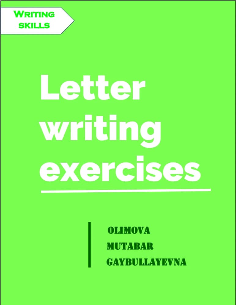 کتاب Letter Writing Exercises (تمرین‌های نامه‌نگاری) نسخه انگلیسی PDF