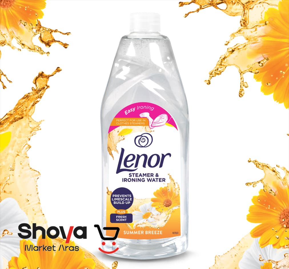 مایع اتو لنور Lenor رایحه نسیم تابستانی Summer Breeze حجم 1000 میلی‌لیتر — تصویر ۲