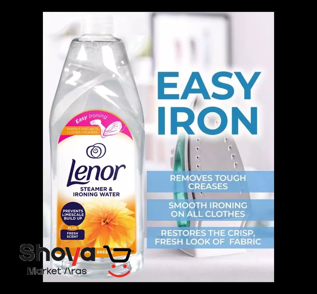 مایع اتو لنور Lenor رایحه نسیم تابستانی Summer Breeze حجم 1000 میلی‌لیتر — تصویر ۳