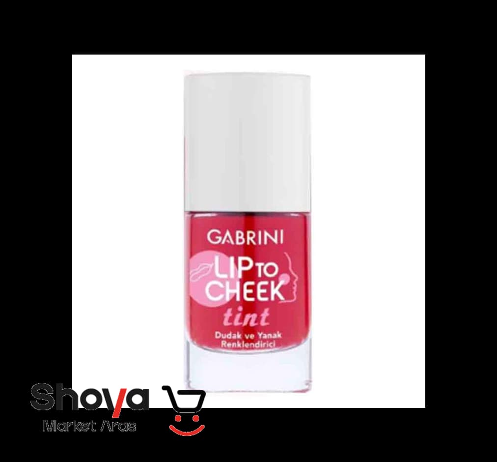 تینت لب و گونه گابرینی Gabrini مدل Lip To Cheek رنگ Rose Pink حجم 12 میلی‌لیتر