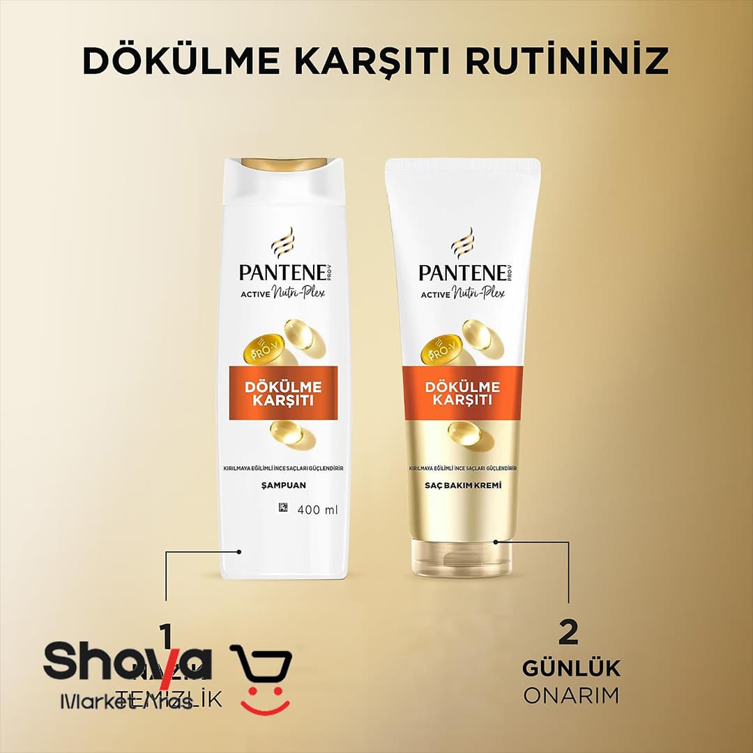 کرم مو ضد ریزش پنتن Pantene مدل Dökülme Karşıtı حجم 275 میلی‌لیتر — تصویر ۶