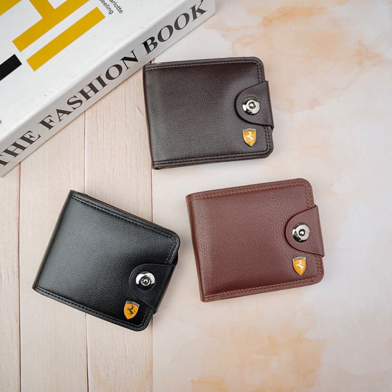 کیف پول جیبی مگنتی یراق دار 2-321
