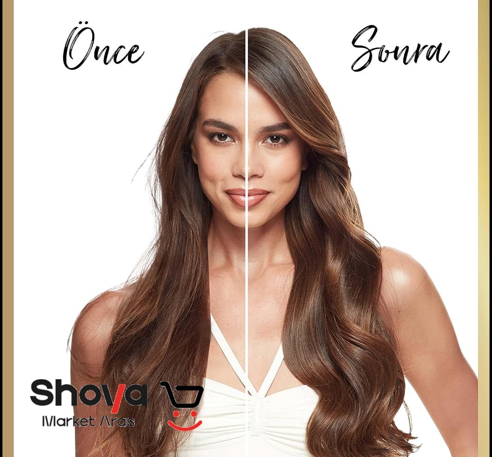 کرم مو پنتن Pantene مدل Güç ve Parlaklık مناسب موهای ضعیف و کدر حجم ۵۰۰ میلی‌لیتر — تصویر ۴