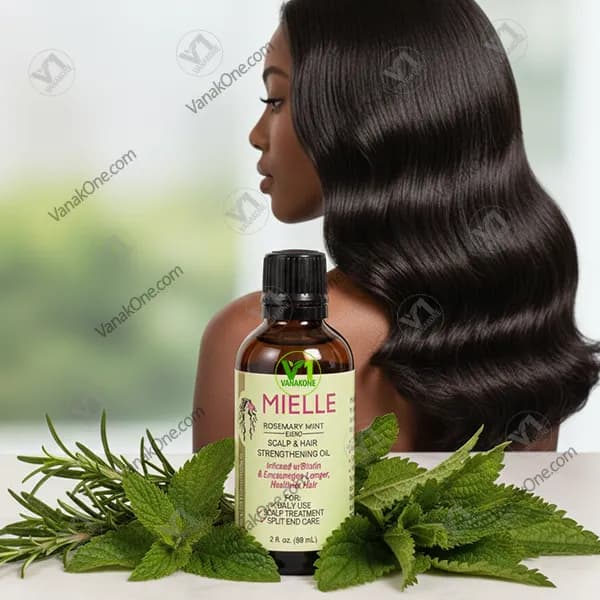 روغن تقویت‌کننده و ضد ریزش مو میلله Mielle | افزایش رشد و رویش مجدد 60 میل — تصویر ۳