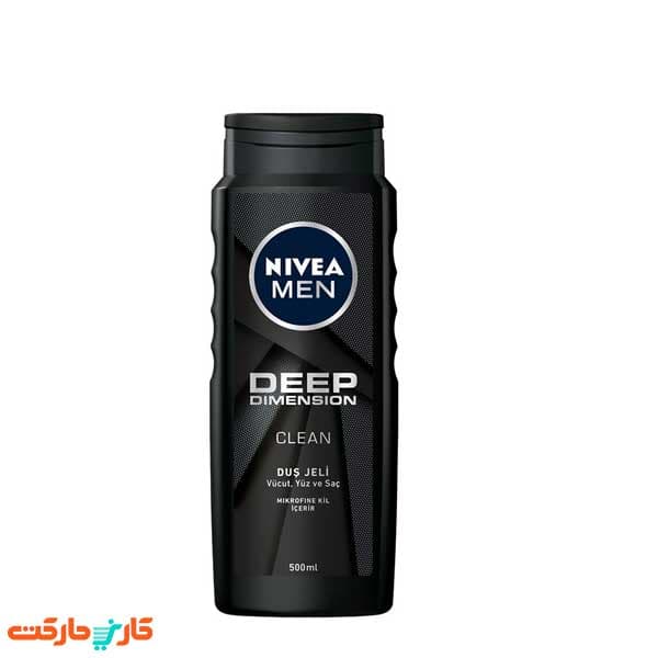 شامپو سر و بدن مردانه مدل deep نیوآ nivea