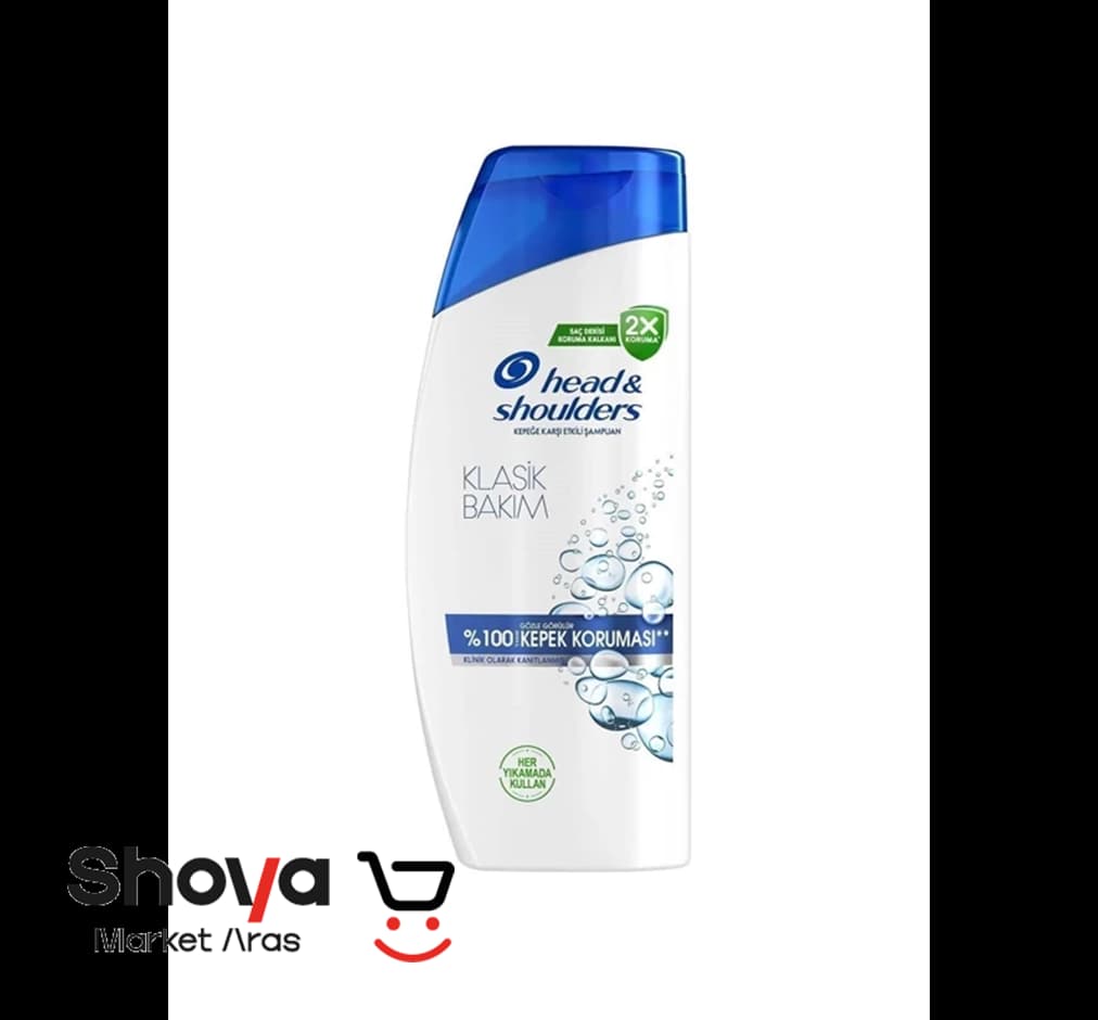 شامپو ضد شوره هد اند شولدرز Head & Shoulders مدل Klasik Bakım کلاسیک حجم 330 میلی‌لیتر