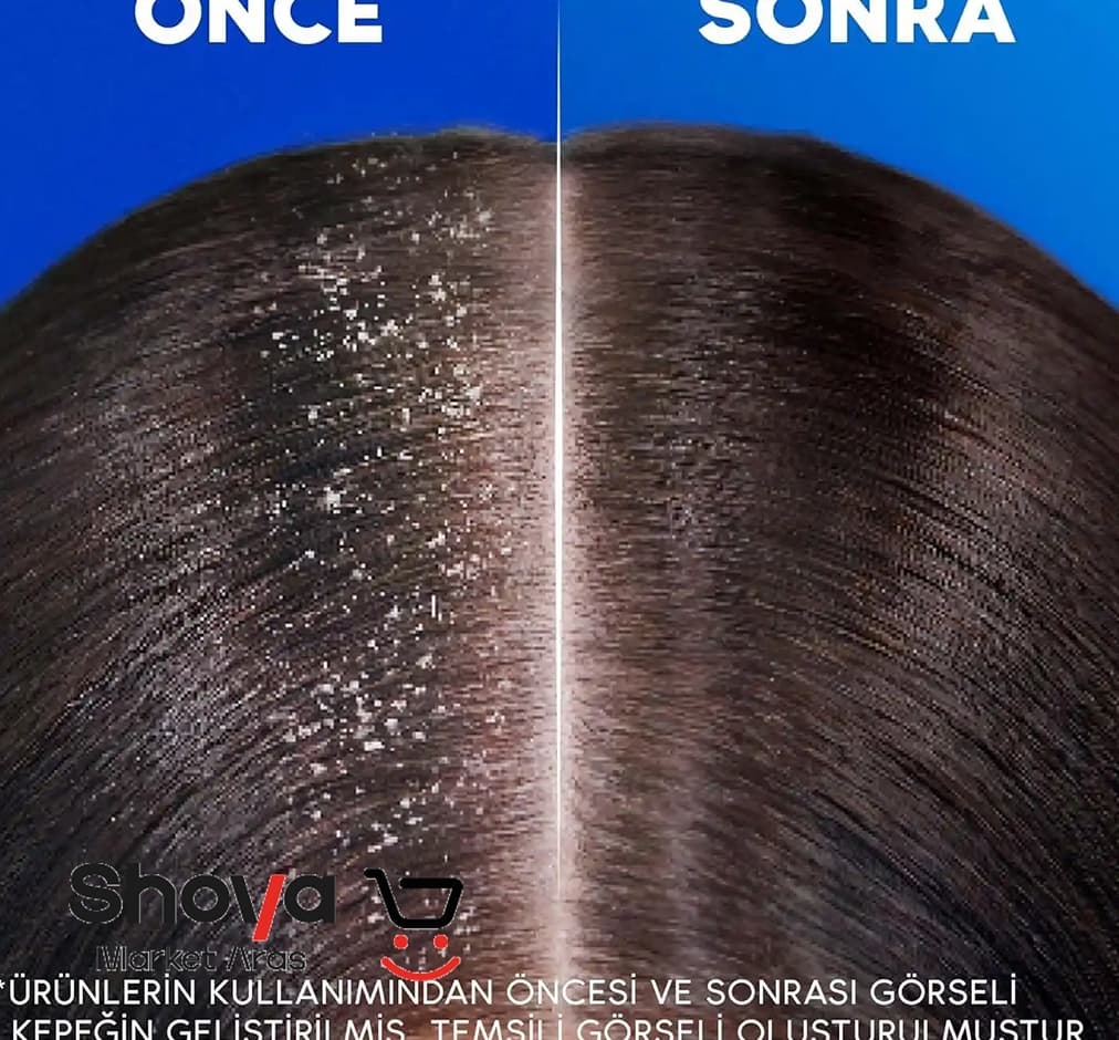 شامپو ضد شوره هد اند شولدرز Head & Shoulders مدل Menthol Ferahlığı با رایحه نعناع حجم ۳۳۰ میلی‌لیتر — تصویر ۶