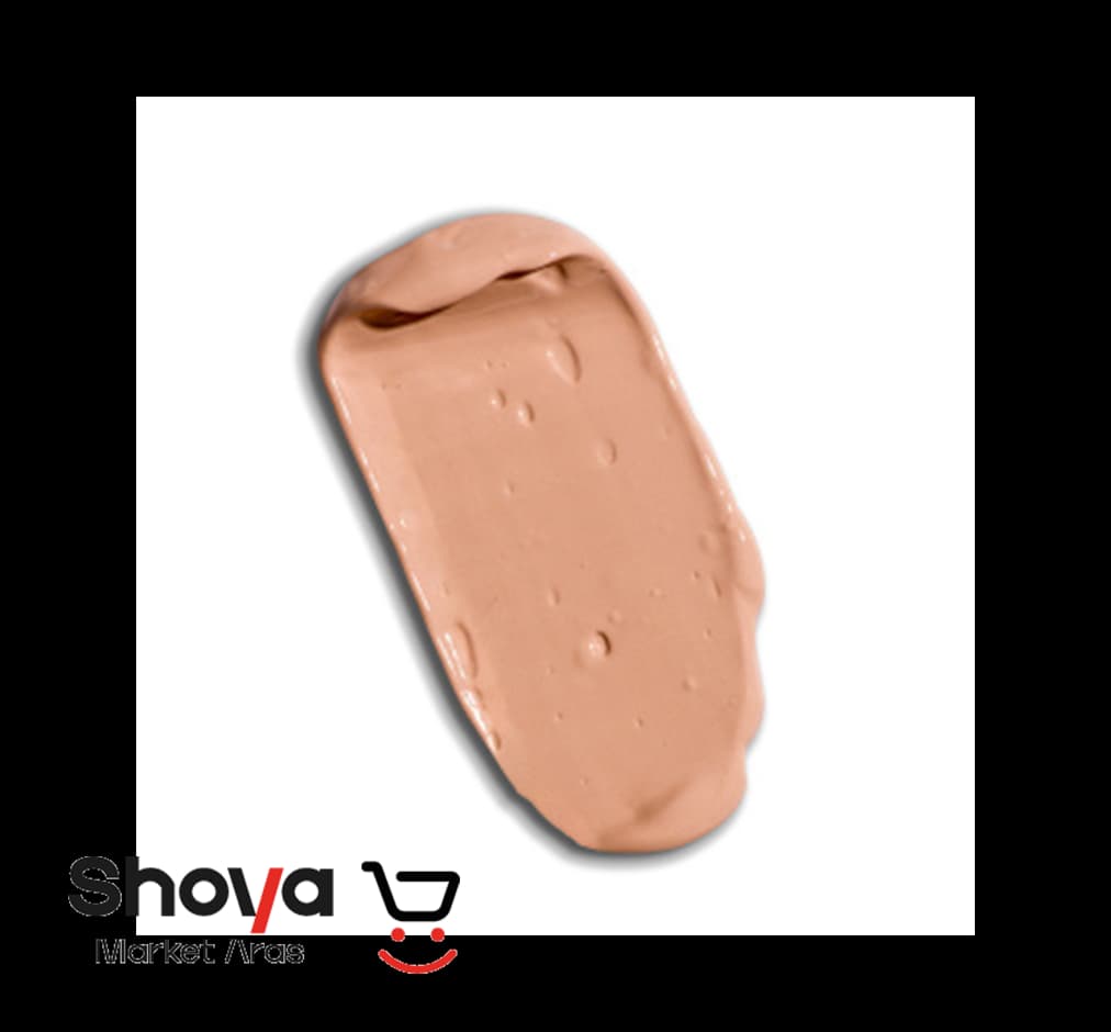 کرم پودر HD مات گابرینی Gabrini شماره 01 مدل Professional HD Matte رنگ روشن مدل پمپی شیشه ای حجم 30 میلی‌لیتر — تصویر ۳
