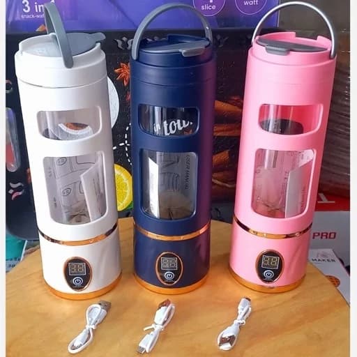 شیکر و اسموتی ساز شارژی وارداتی اورجینال HP-880 حجم 450 میلی‌لیتر — تصویر ۳