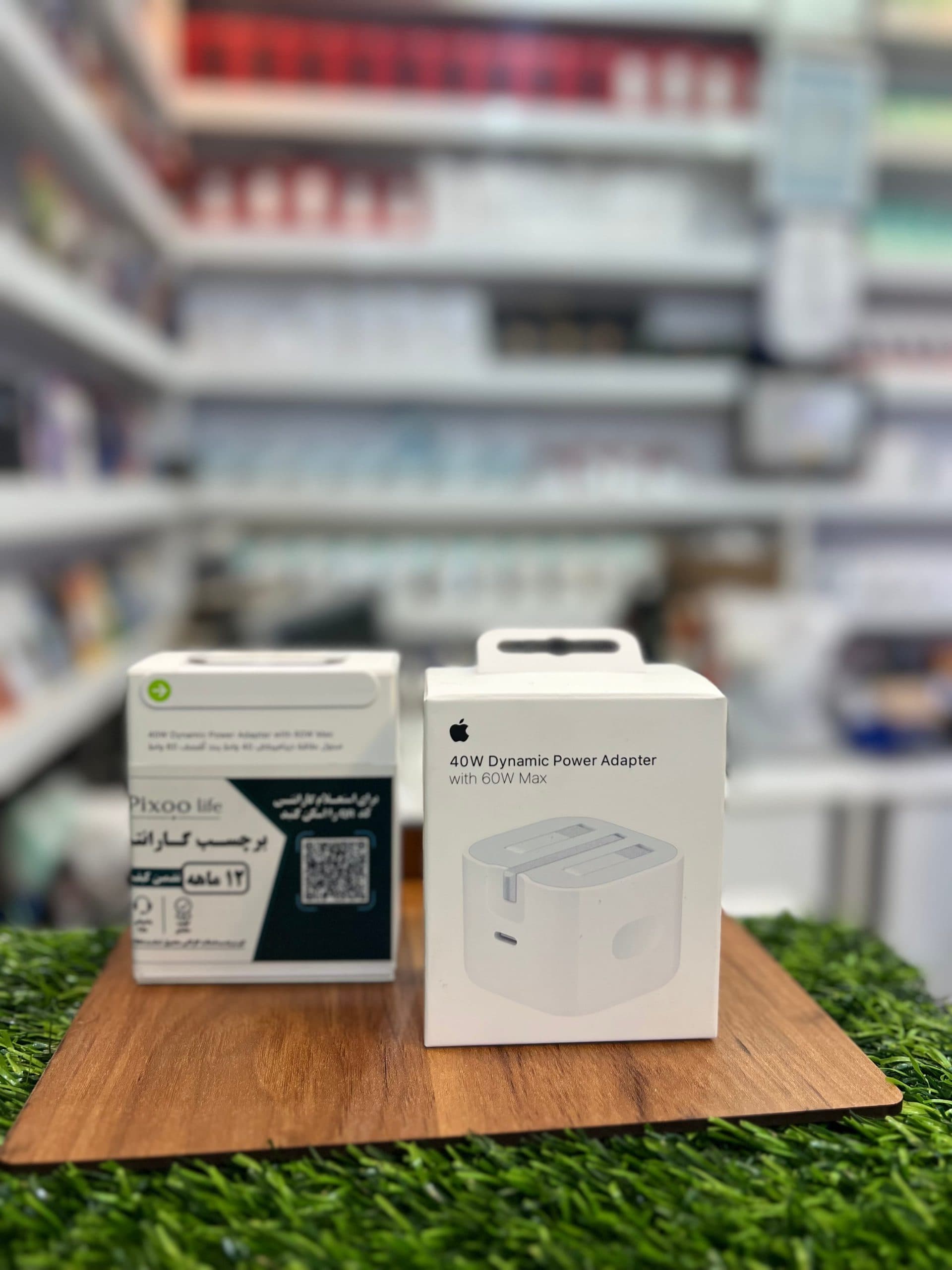 آدابتور آیفون 40W اورجینال+ گارانتی اصلی — تصویر ۲