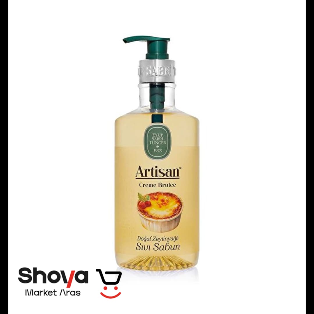 مایع دستشویی ایوب صبری Eyüp Sabri مدل Artisan رایحه کرم بروله حجم 600 میلی‌لیتر