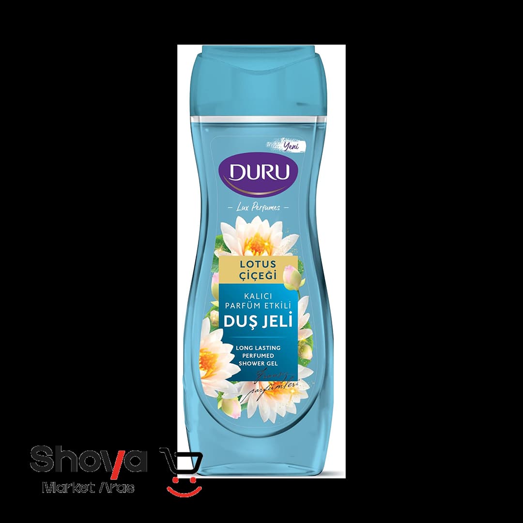 شامپو بدن دورو Duru مدل Perfume رایحه گل نیلوفر حجم 450 میلی‌لیتر