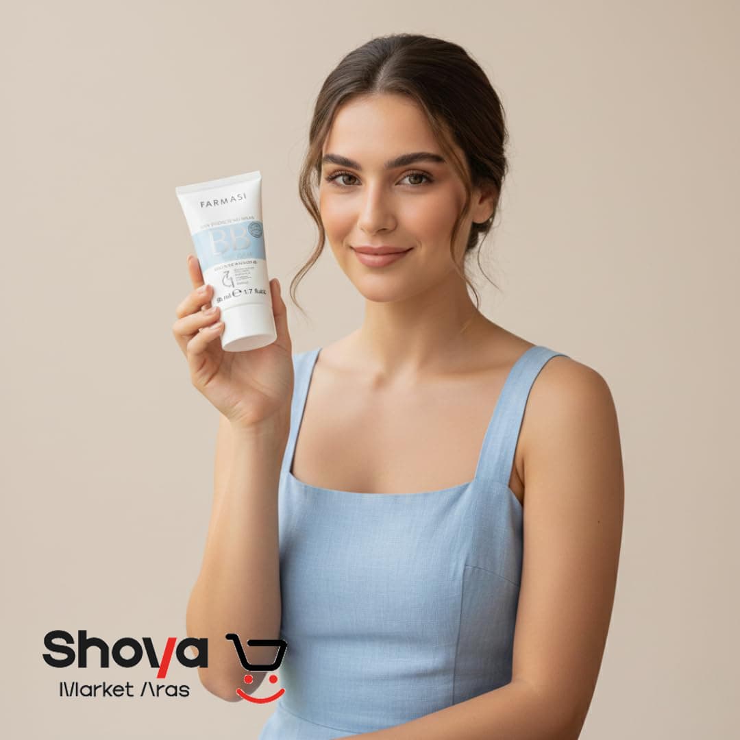بی بی کرم فارماسی Farmasi شماره 01 رنگ روشن با SPF 15 حجم 50 میلی‌لیتر — تصویر ۳