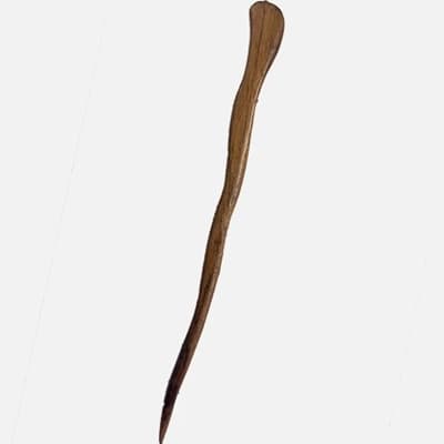 پین مو (کانزاشی) چوبی طرح مارپیچ
