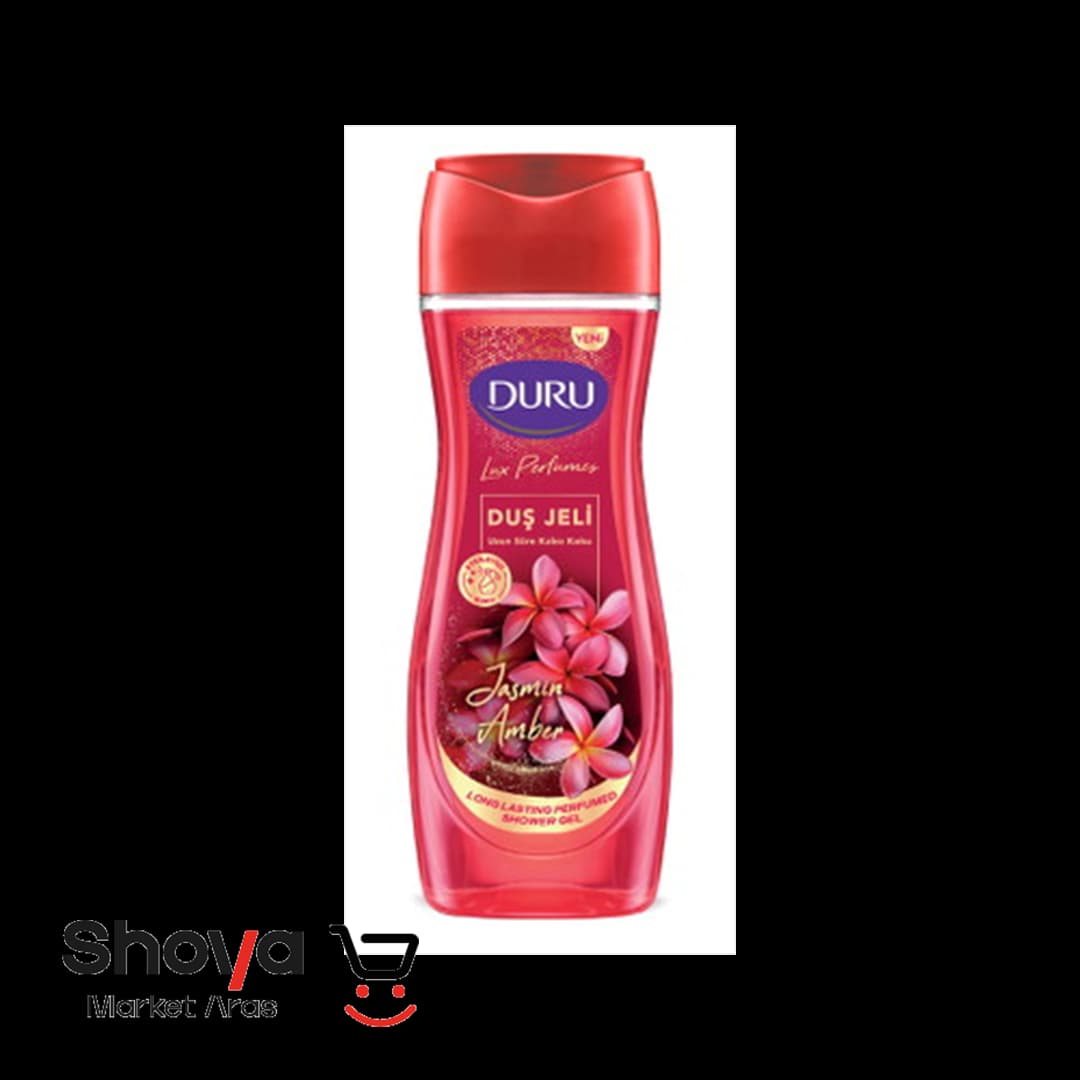 شامپو بدن دورو Duru سری Lux Perfumes رایحه یاس و کهربا حجم 450 میلی‌لیتر