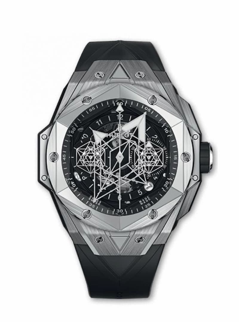 ساعت مردانه هابلوت کهکشانی سیلور کرنوگراف Hublot