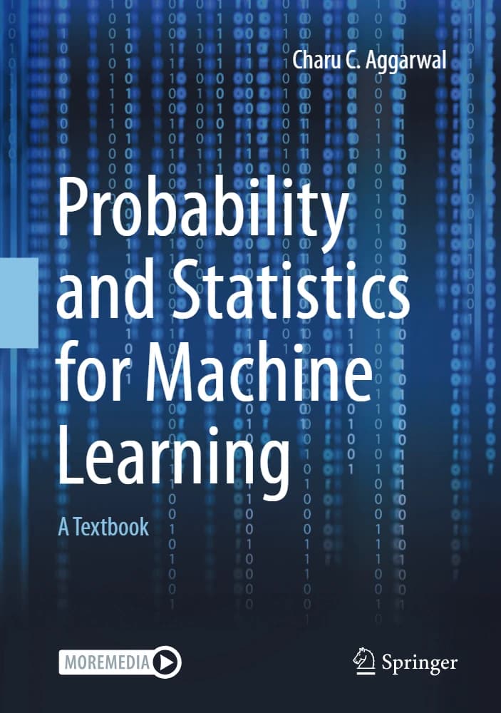 کتاب Probability and Statistics for Machine Learning (احتمال و آمار برای یادگیری ماشین) نسخه انگلیسی PDF | چارُو سی. آگاروال