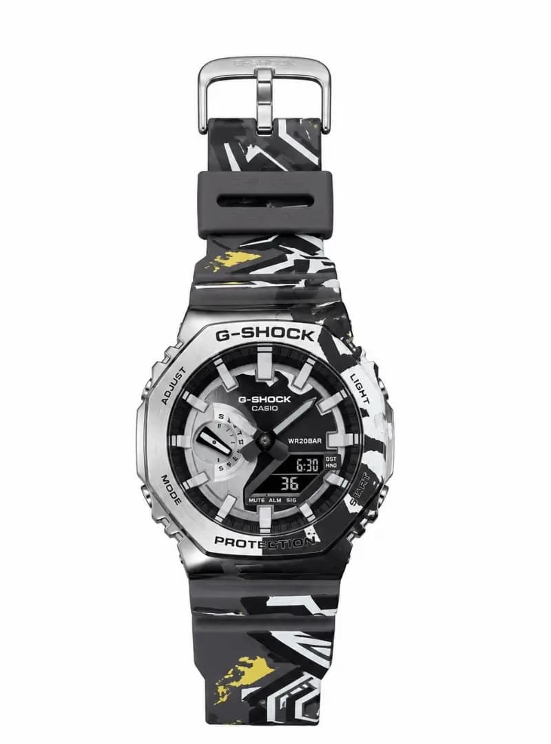 ساعت کاسیو جیشاک خیابانی مشکی Casio G-shock GM-2100 street