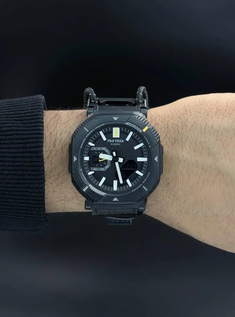کاسیو پورترک Casio protrek PRJ-b001 مشکی — تصویر ۴