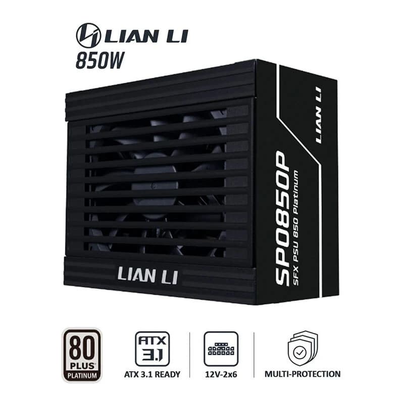 پاور ماژولار 850 وات لیان لی SP850P Platinum — تصویر ۵