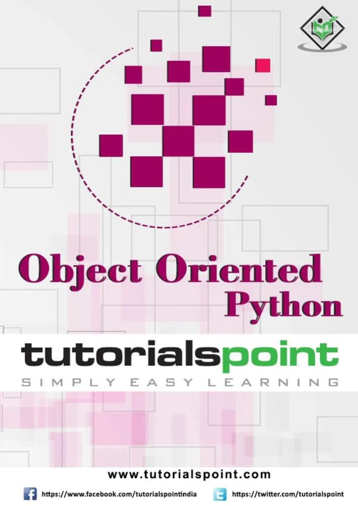 کتاب Object-Oriented Python Tutorial (آموزش پایتون شیءگرا) نسخه انگلیسی PDF