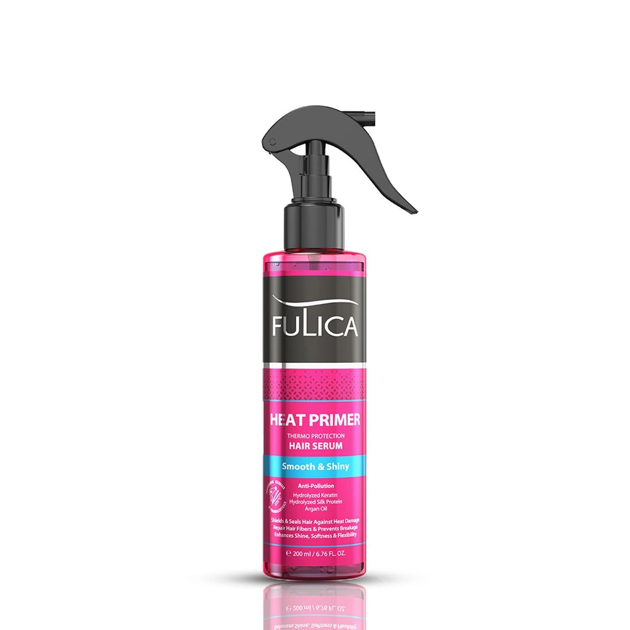 اسپری مو فولیکا محافظ حرارتی مو هیت پرایمر Fulica Heat Primer Hair Serum کد 183