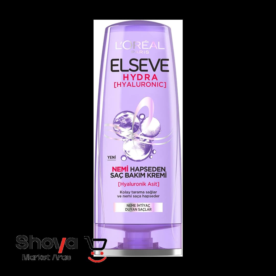 نرم کننده و آبرسان مو لورآل Loreal سری Elseve مدل Hydra Hyaluronic حجم 250 میلی لیتر