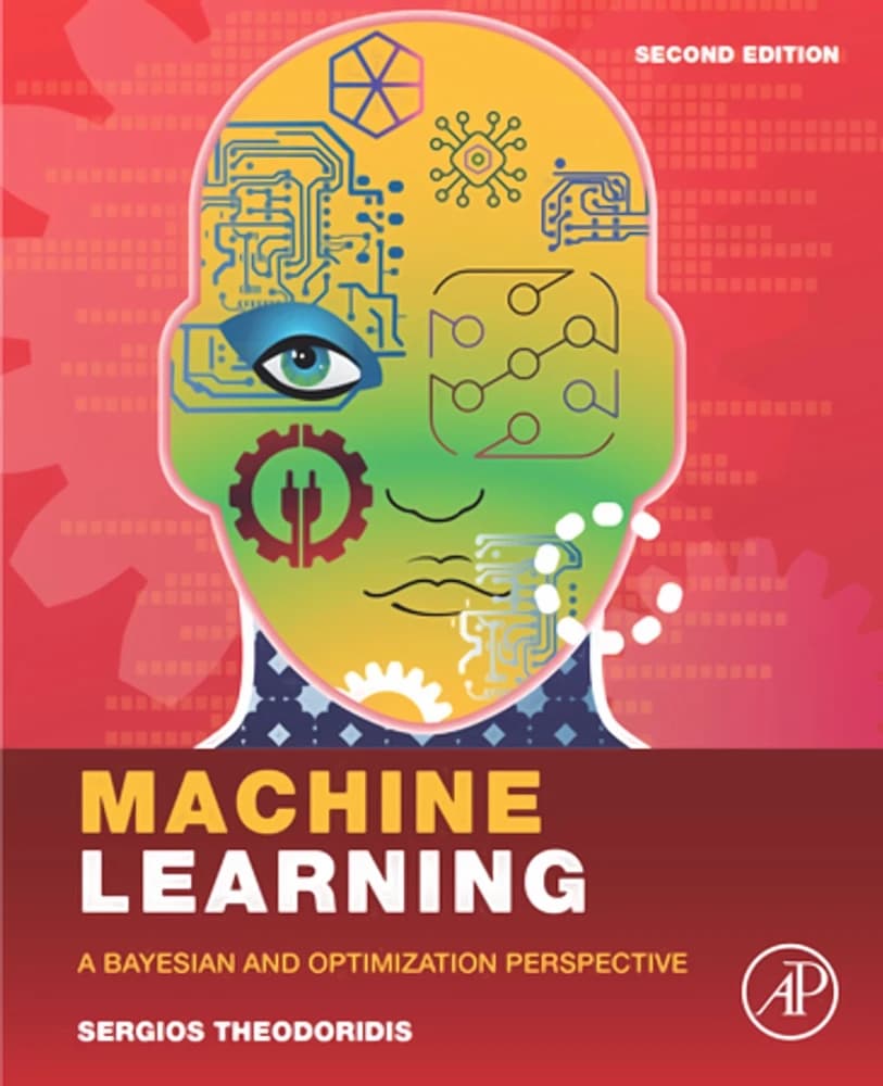 کتاب Machine Learning: A Bayesian and Optimization Perspective (یادگیری ماشین: دیدگاه بیزی و بهینه‌سازی) نسخه انگلیسی PDF | سرجیوس تئودوریدیس