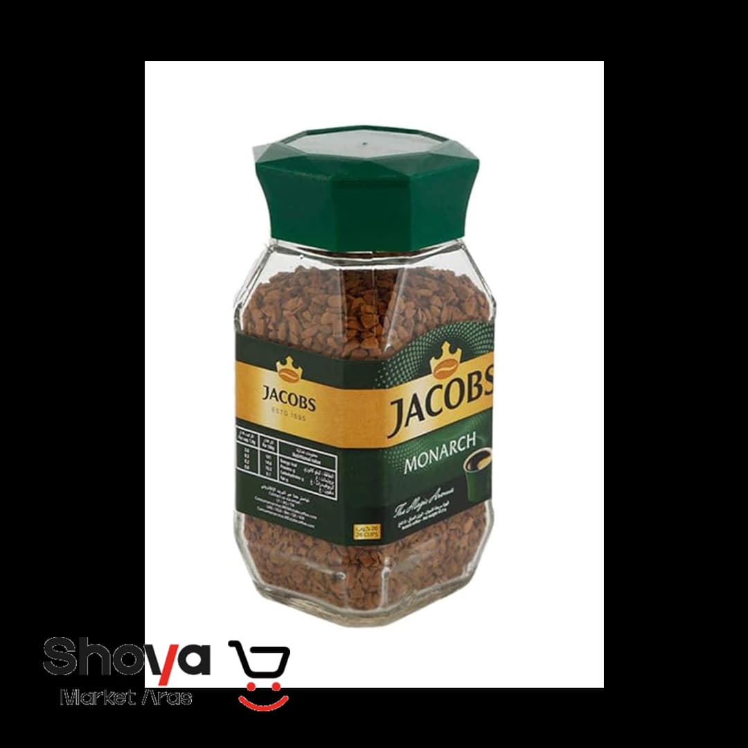 قهوه فوری جاکوبز Jacobs مدل Monarch مونارچ وزن 200 گرم — تصویر ۲