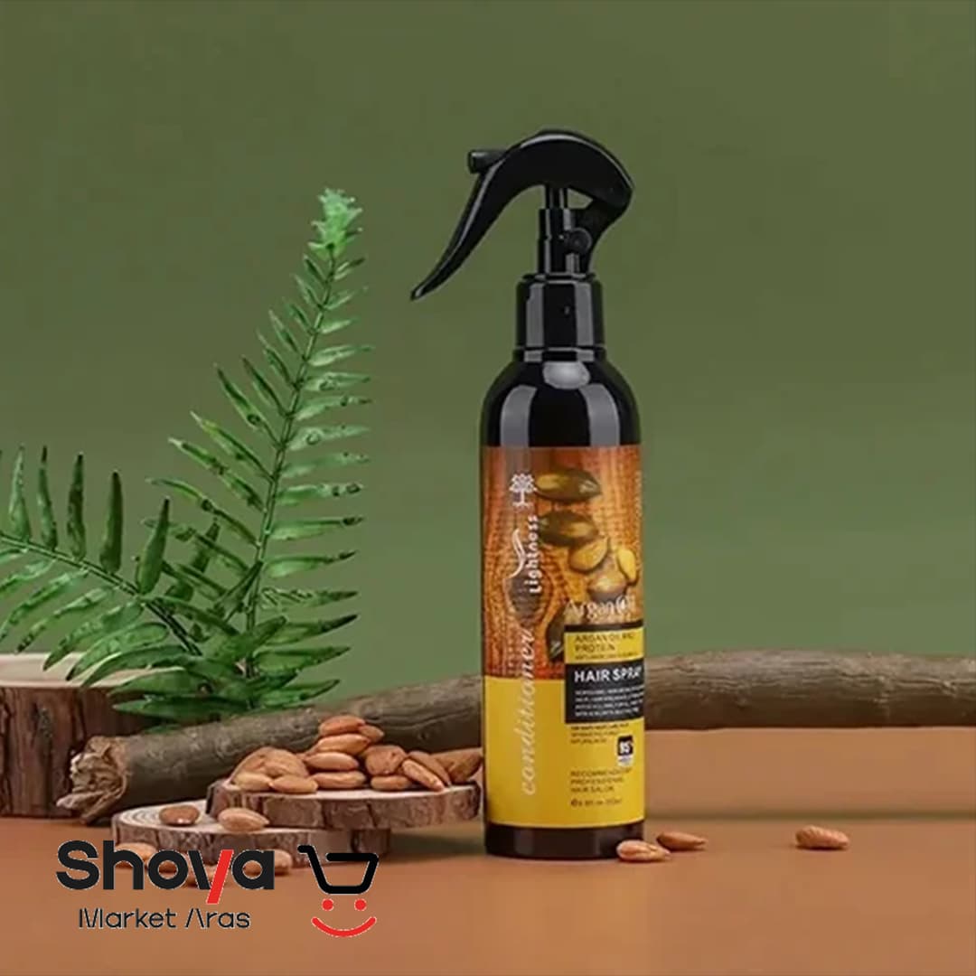 اسپری مو دو فاز لایتنس Lightness حاوی روغن آرگان حجم 250 میلی لیتر — تصویر ۲