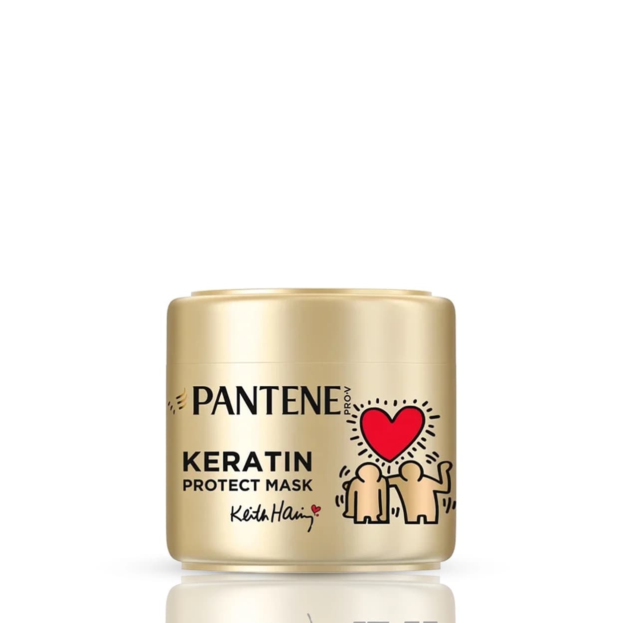 ماسک مو پنتن Pantene مدل کراتینه و ترمیم کننده کاسه ای داخل حمام 300 میل Pro-V Keratin Protect Mask کد 165