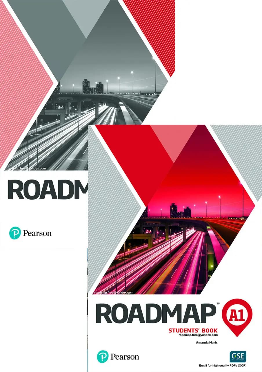 کتاب کار انگلیسی نقشه راه A1 بهمراه پاسخنامه. (Roadmap A1. Workbook with answer. key). نسخه انگلیسی. پی دی اف. اثر Anna Richardson