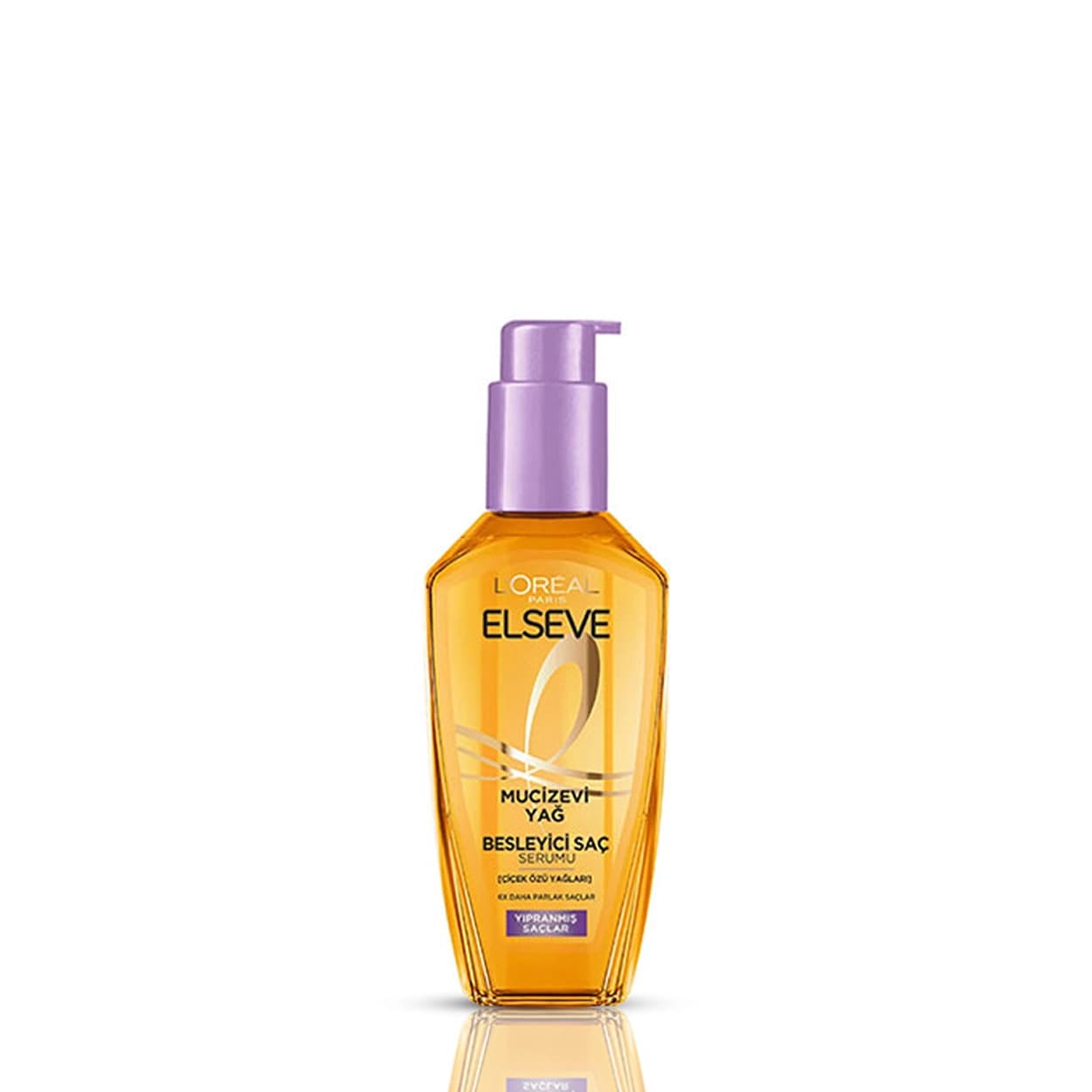 سرم روغن مو لورال السیو LOREAL ELSEVE مدل معجزه موهای آسیب دیده Extraordinary oil for damaged hair کد 164 — تصویر ۲