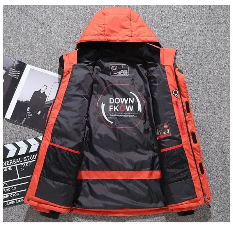 کاپشن پر نیمه سنگین North Face مدل Down FKOW — تصویر ۴