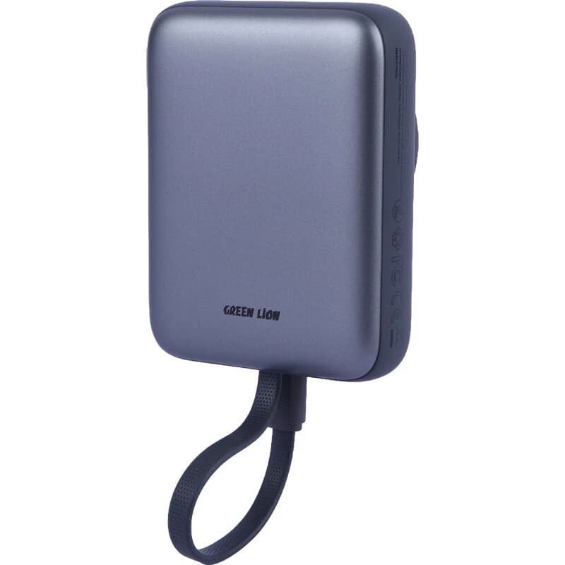 پاور بانک بی سیم فست شارژ گرین لاین Revon GL-PX57 GNRVN10PB PD 22.5W ظرفیت 10000 میلی آمپر ساعت — تصویر ۴