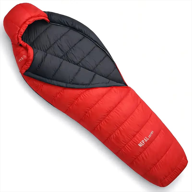 کیسه خواب پر کله گاوی (پکینیو) مدل Nepal 900 — تصویر ۲
