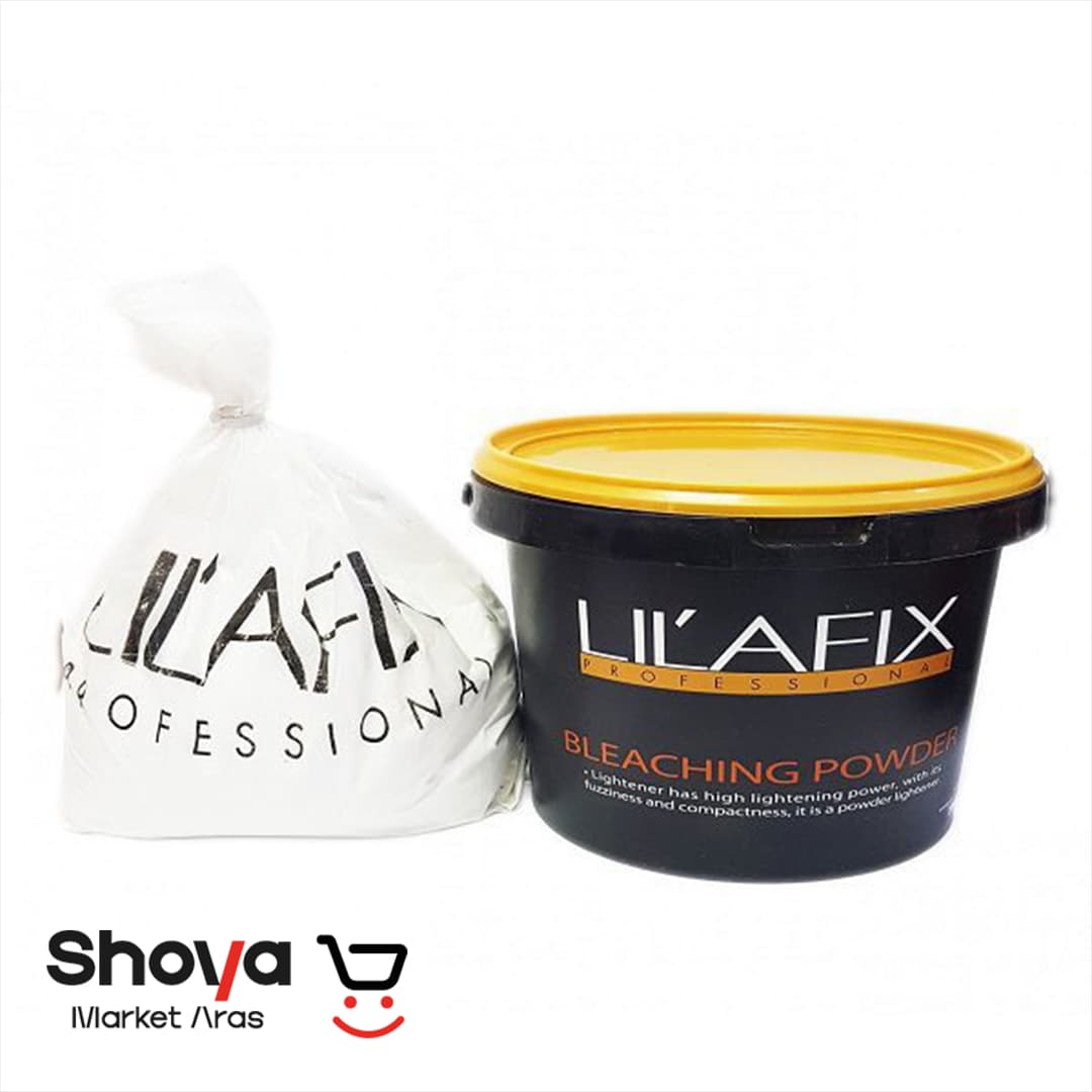 پودر دکلره لیلافیکس Lilafix رنگ سفید Bleach Powder وزن 2 کیلوگرم — تصویر ۲
