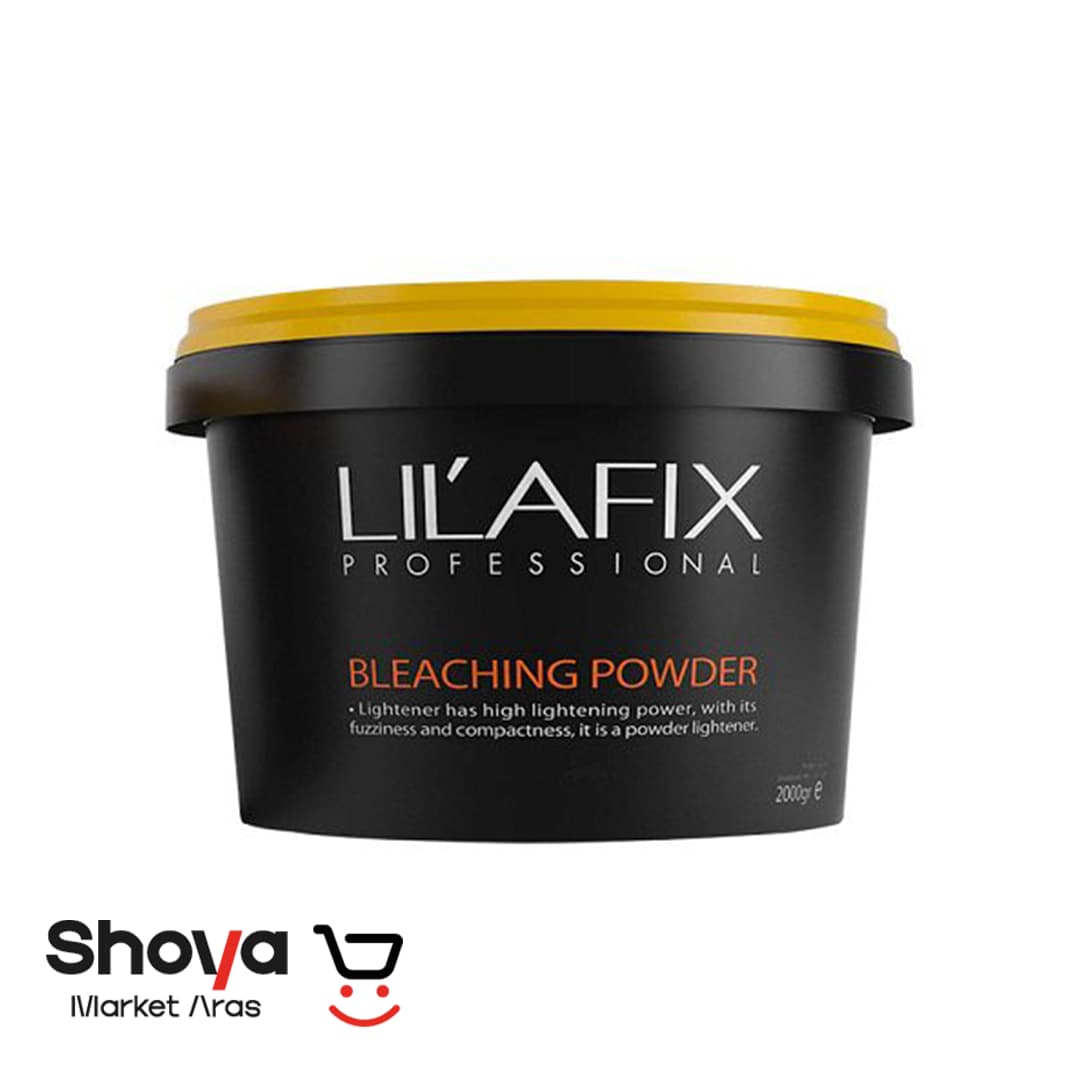 پودر دکلره لیلافیکس Lilafix رنگ سفید Bleach Powder وزن 2 کیلوگرم