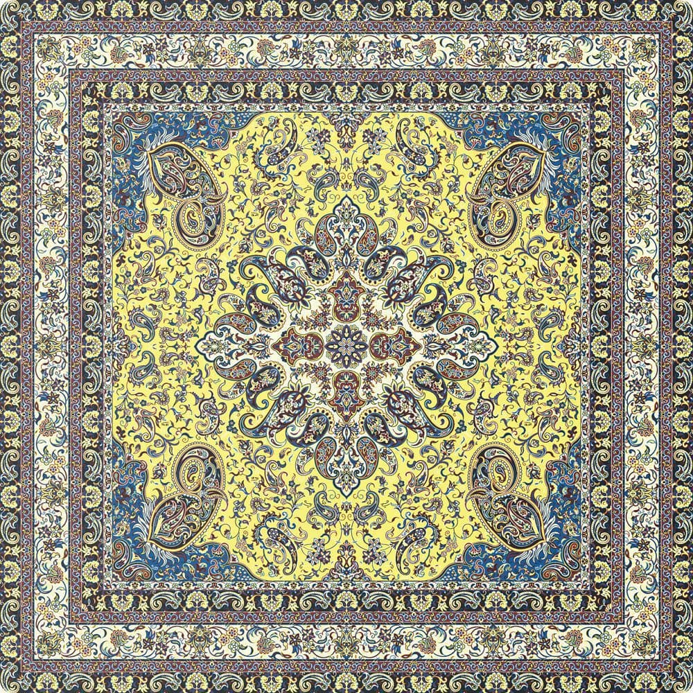 رومیزی یک در یک مهستان زرد