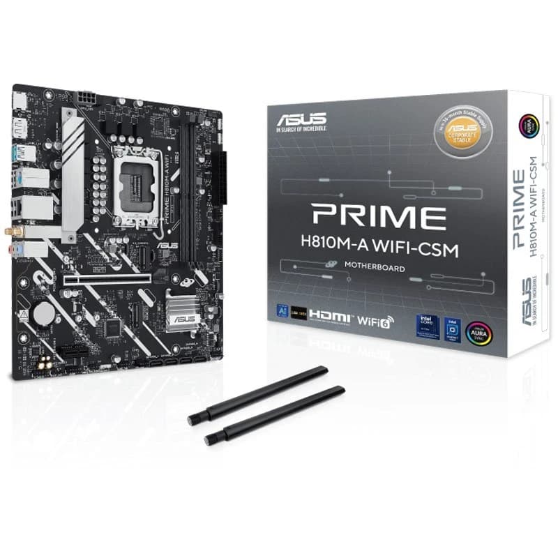 مادربرد ایسوس PRIME H810M-A WIFI-CSM DDR5 — تصویر ۲