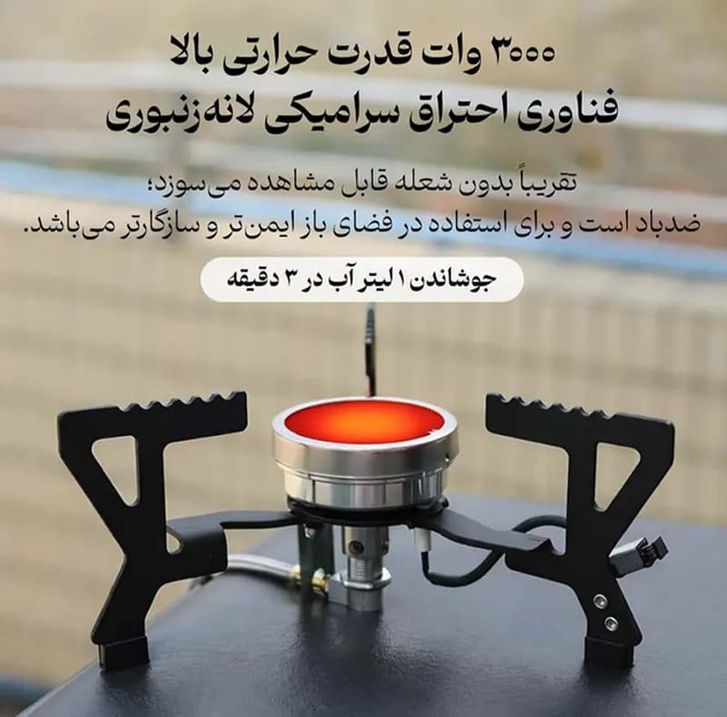 سرشعله شلنگ دار اسنوهاک BLAZE PRO مدل SN-C6198 — تصویر ۳