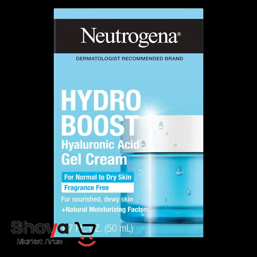ژل آبرسان نیتروژنا Neutrogena سری Hydro Boost مدل بمب آبرسان مناسب پوست های معمولی و مختلط حجم 50 میلی‌لیتر — تصویر ۳
